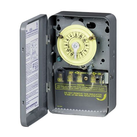 electrical box control light time|light timers for home use.